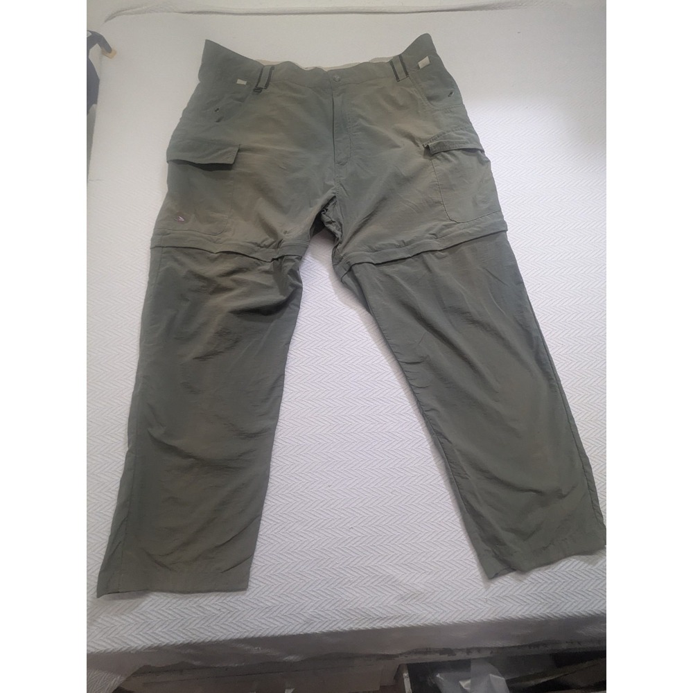 Convertible Pants Shorts Zip Off Fishing Hiking  100% nylon mesh XL‎ 30 zip MINT